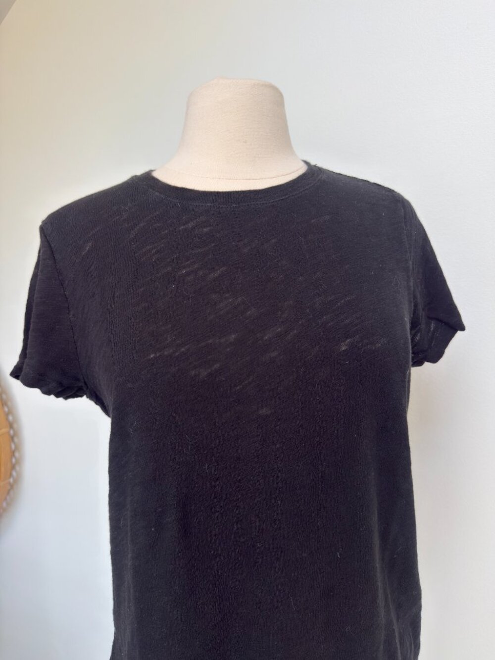 ATM Slub Jersey Schoolboy Crewneck Tee - Picture 2 of 3